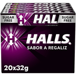HALLS REGALIZ